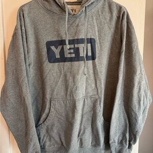 YETI Charcoal Gray Hoodie for Men